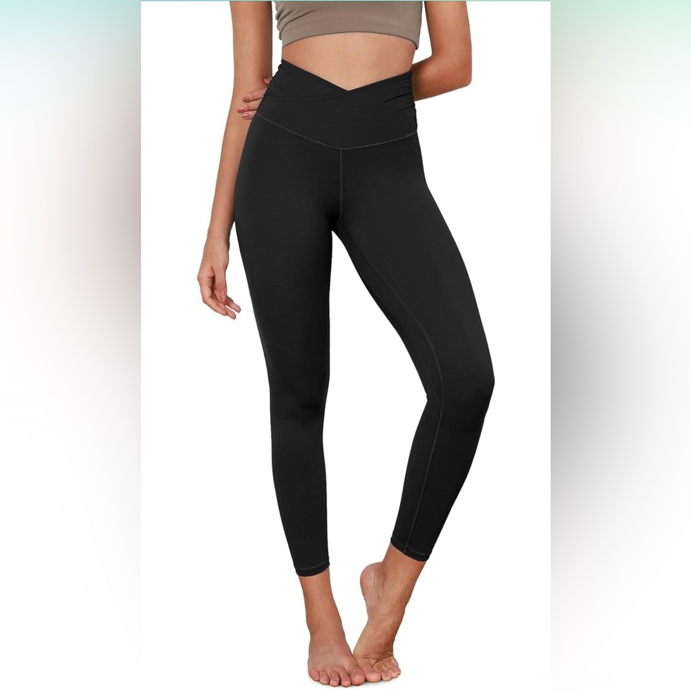 NWT - ODODOS - Criss Cross Yoga Leggings - Black🖤